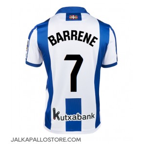 Real Sociedad Ander Barrenetxea #7 Kotipaita 2024-25 Lyhythihainen